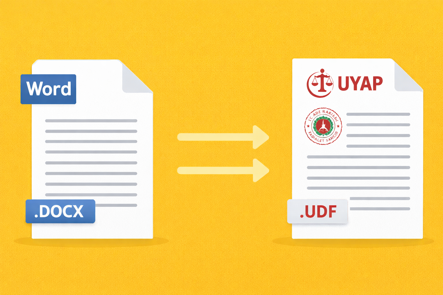 Word Dosyası UDF’ye Nasıl Çevrilir? (2026 Güncel Rehber)