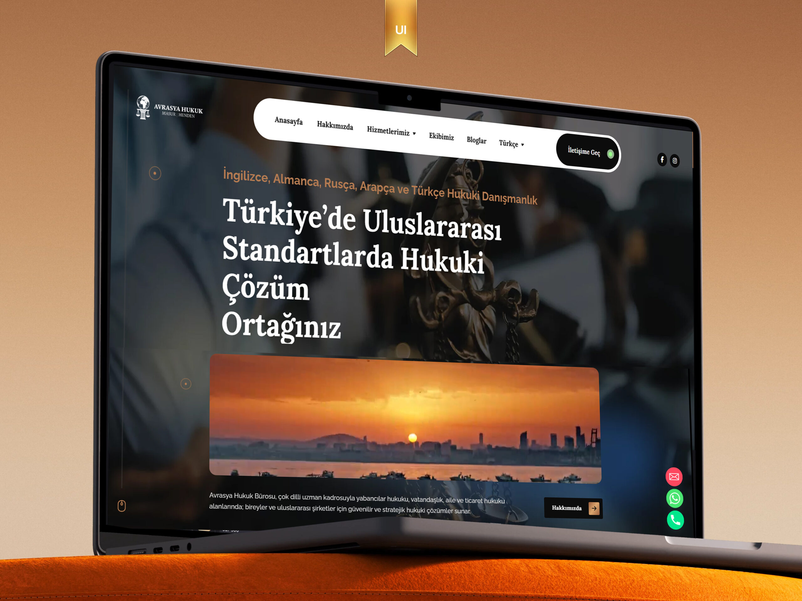 Avrasya Law – Uluslararası Hukuk Bürosu Web Platformu